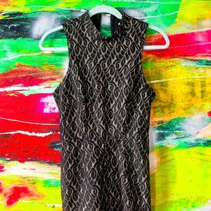 Romper with Lace Detail and Open Back